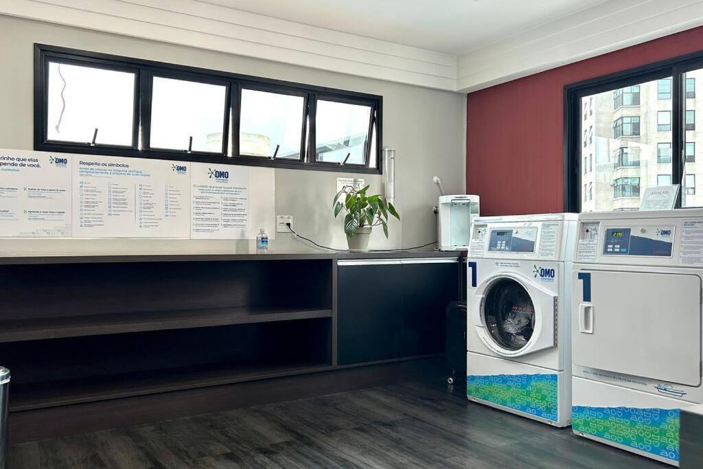 Conforto E Comodidade No Itaim Bibi-Apto 804 San Paolo Esterno foto